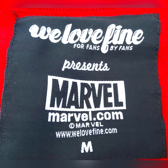 Marvel Dead Pool cardigan sweater size Med - Picture 4 of 7